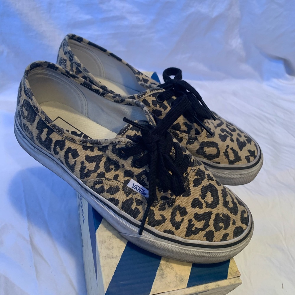 Vans: Authentic (Van Doren) leopard/black